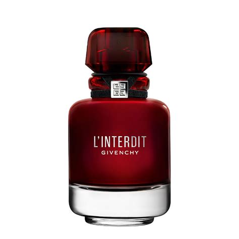 givenchy perfume in red bottle|l interdit givenchy women perfume.